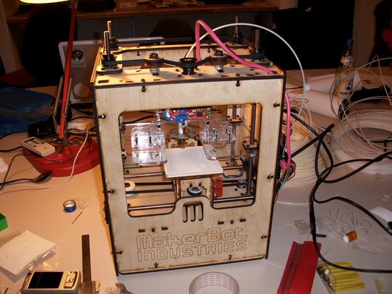 Der Makerbot des Studio70, ein 3D-Drucker.